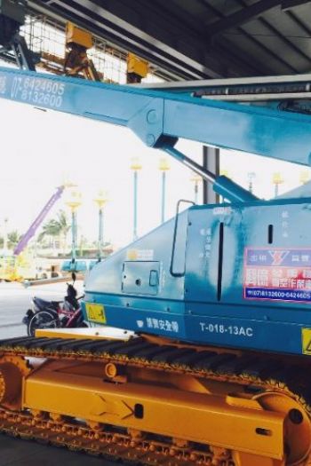 18m直臂履帶高空作業車